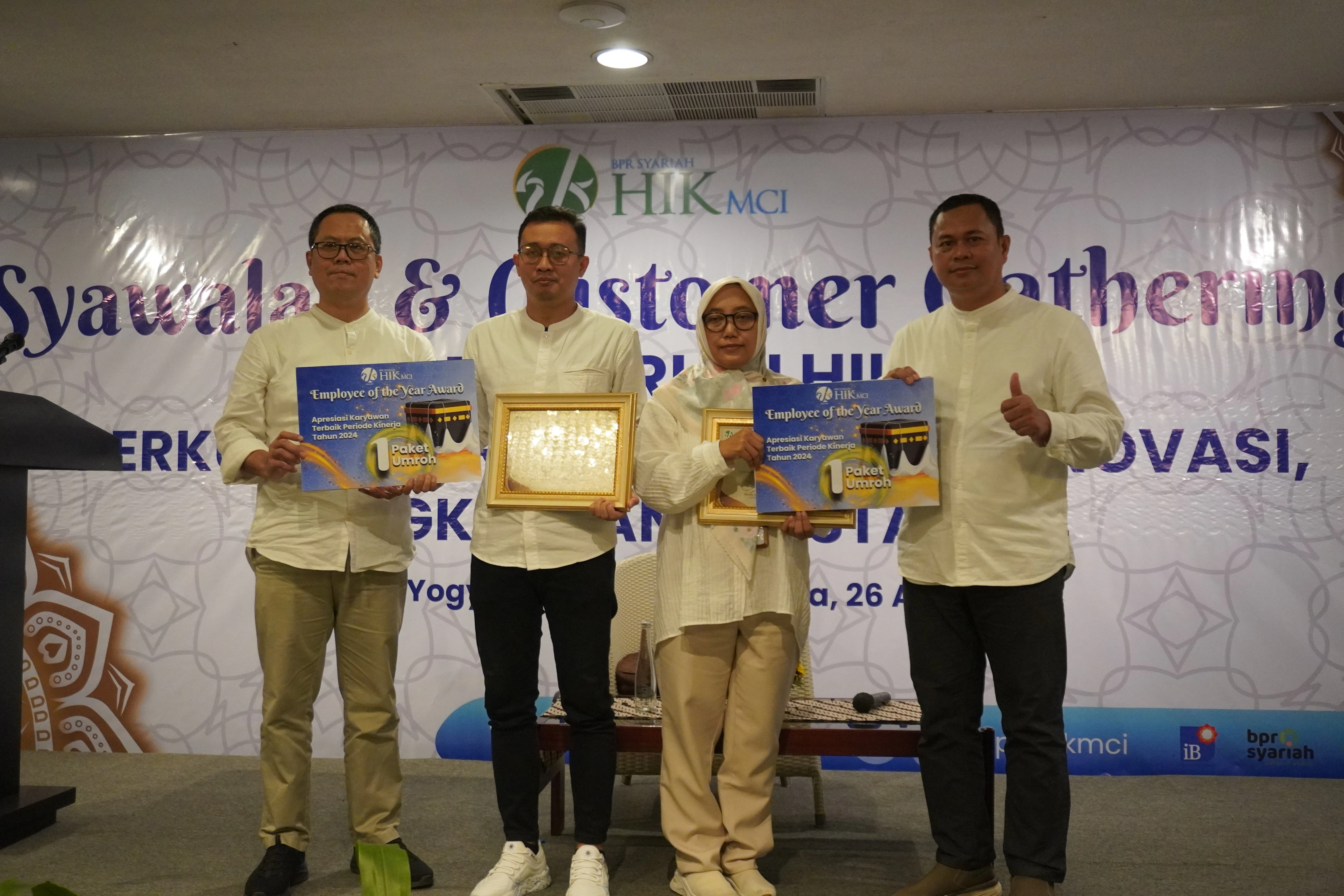 BPRS HIK MCI Anugerahkan Penghargaan Best Employee of The Year 2025